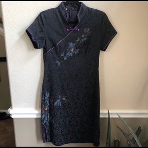 Vintage 90’s oriental dress L